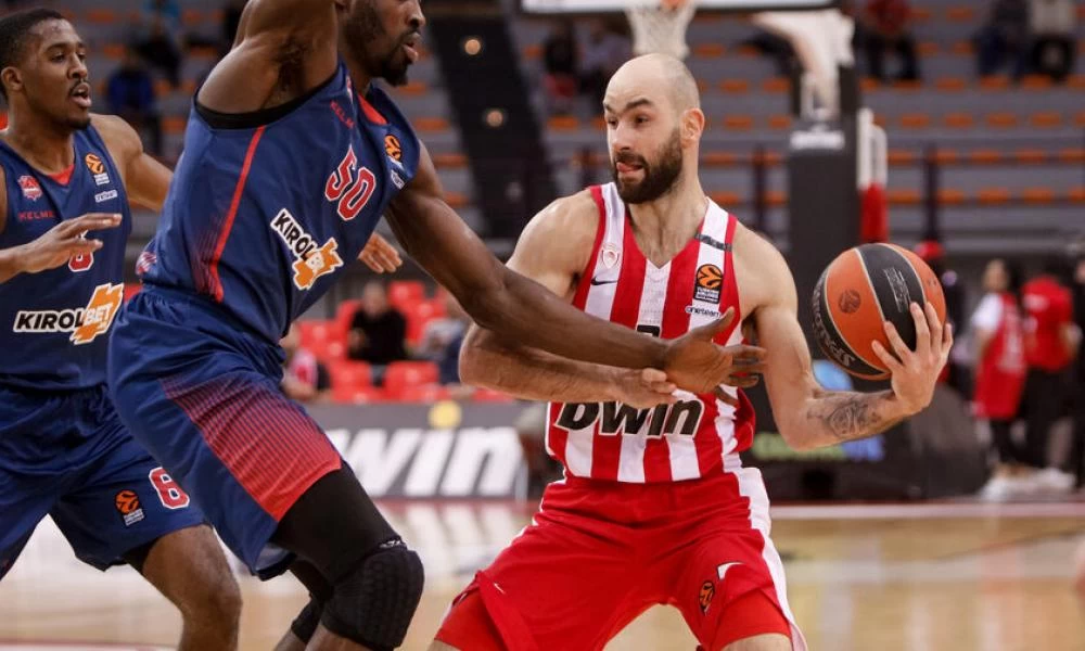 Ολυμπιακός - Μπασκόνια 76-90: Έμεινε... από δυνάμεις